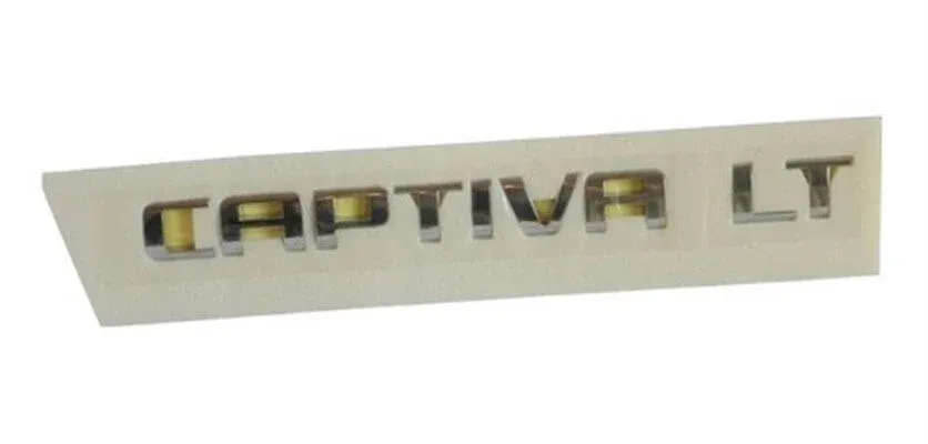 Chevrolet Captiva 100 Bağaj Kapağı Captiva Lt Yazısı İthal