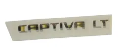 Chevrolet Captiva 100 Bağaj Kapağı Captiva Lt Yazısı İthal