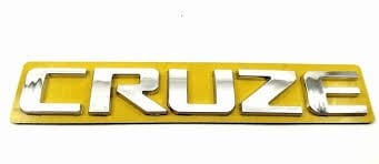 Chevrolet Cruze Arka Bağaj Kapak Cruze Yazısı İthal