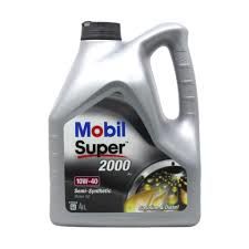 Motor Yağı 10w40 Super 2000 Mobil Marka 4 Lt