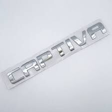 Chevrolet Captiva C100 Motor Üst Kapak Yazısı Orjinal Gm