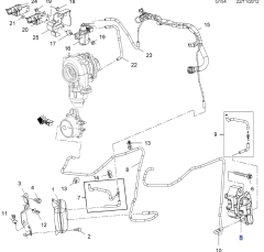 Chevrolet Aveo T300 1.3 Turbo Vakum Kabı Orjinal Gm Marka