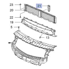 Opel Astra K Ön Tampon Havalandırma Motoru Orjinal Gm marka